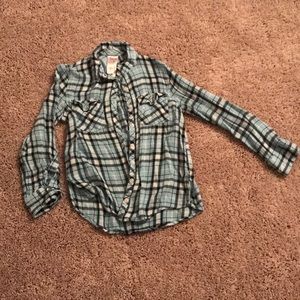 SUPER Cute Justice Plaid Shirt